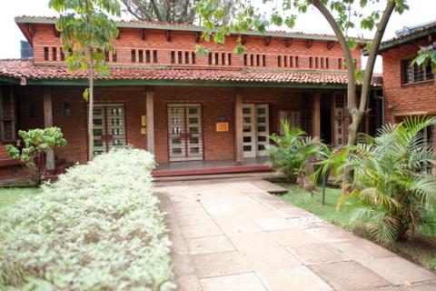Faculty of Law Building, Officially opened by H.E. President Yoweri Kaguta Museveni on 22nd May 1997, Makerere University, Kampala Uganda