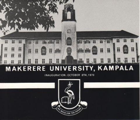 The University Logo then, Makerere University, Kampala Uganda