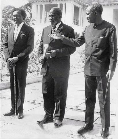 H.E. Mwalimu Julius Kambarage Nyerere (RIP) First President of the Republic of Tanzania, Honorary Doctorate of Law, 29th January 1993, Makerere University, Kampala Uganda