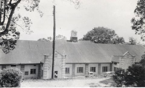 One of the buildings that made up The Old Mitchell Hall, Makerere University, Kampala Uganda, built in 1923