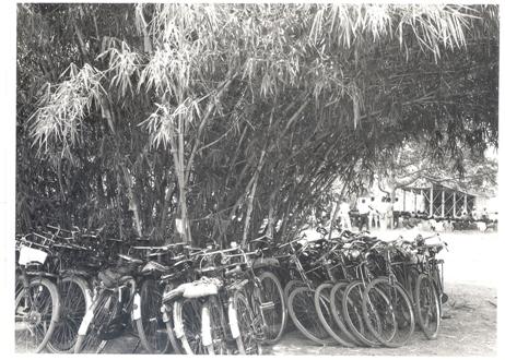 Bicycles, the main mode of transport during Governor of Uganda