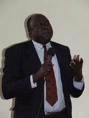 Prof. Ikoja-Odongo represented the Ag. Vice Chancellor Prof. V. Baryamureeba at Amb. Demetrios J. Marantis' Public Lecture on US-Sub-Saharan Africa Trade in the 21st Century, 16th February 2012, Makerere University, Kampala Uganda.