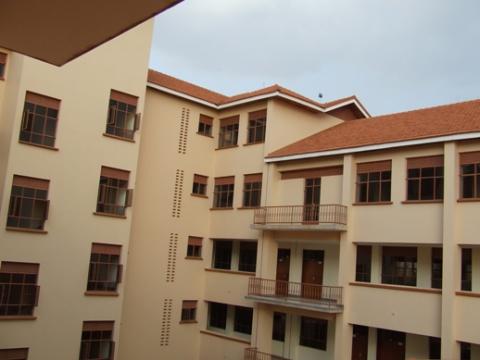 A view from the quadrangle, Faculty of Technology Extension, Makerere University, Kampala Uganda launched on 14th August 2009