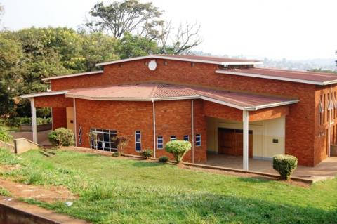 Rear View of the St. Francis Community Centre, Dedicated on 9th January 2005 by the Most Rev. Henry Luke Orombi, Makerere University, Kampala Uganda