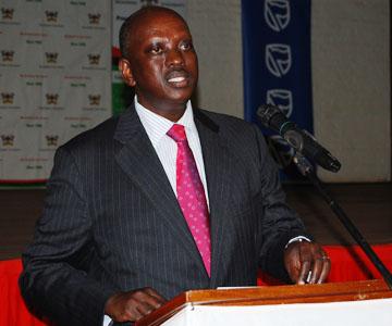 Mr. Hannington Karuhanga, The Chairman Board of Directors, Stanbic Bank.